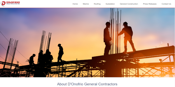donofrio Custom HTML CSS Website